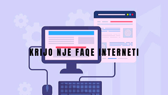 krijimi i nje faqe web